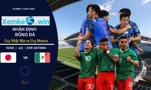 Soi kèo phạt góc Nhật Bản vs Mexico 16h 6/8 bóng đá nam Olympic