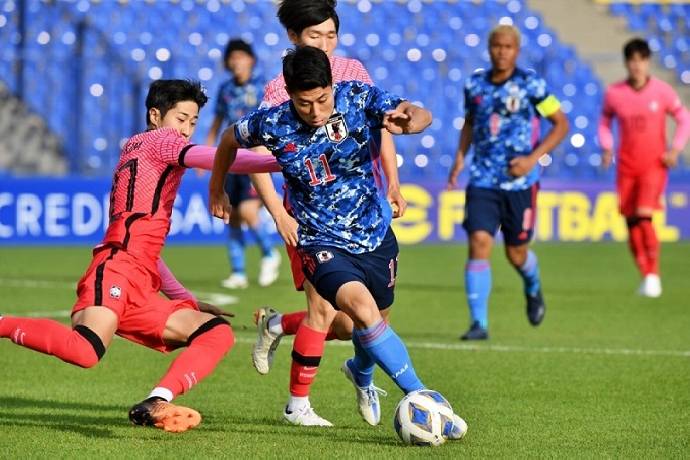 soi keo chau a U23 Uzbekistan vs U23 Nhật Bản