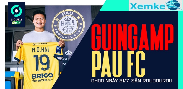 Guingamp vs Pau
